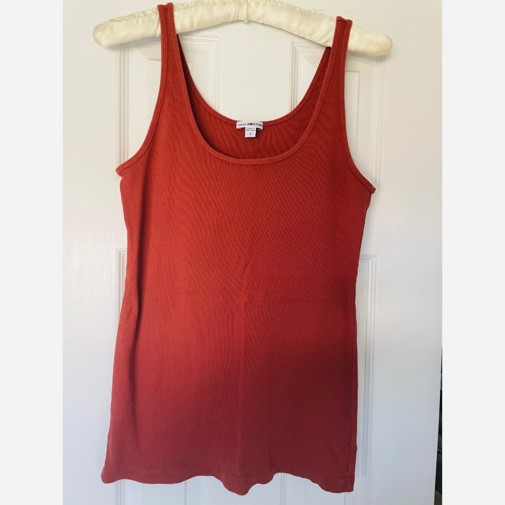 JAMES PERSE Ribbed Jersey Tank